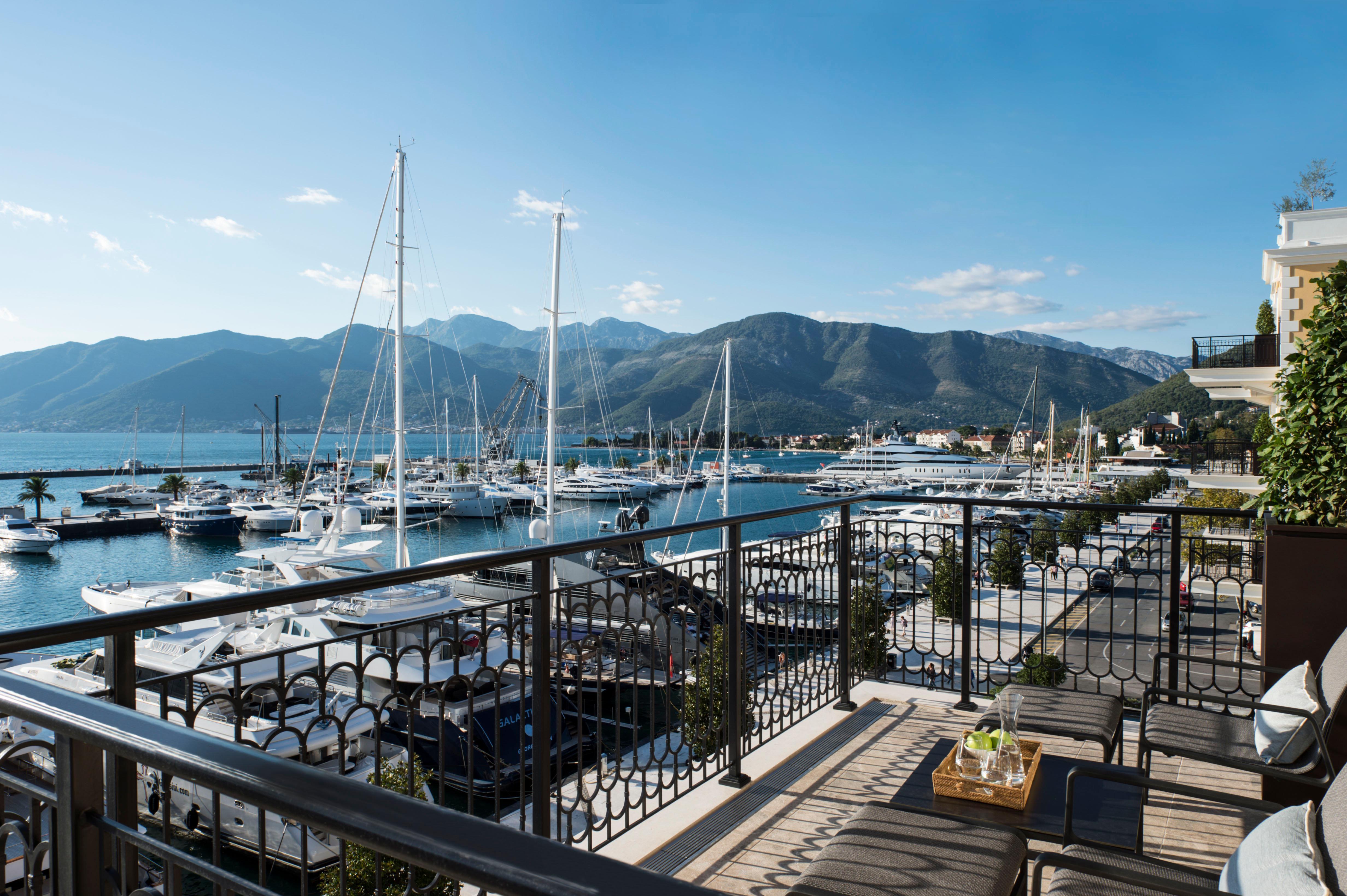 Regent Porto Montenegro Тиват Екстериор снимка View of the port of Portoheli
